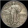 Image 1 : 1927 Standing Liberty Silver Quarter NEARLY UNCI