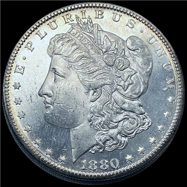 1880-S Silver Morgan Dollar GEM BU