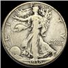 Image 1 : 1938-D Silver Half Dollar Walking Liberty NICELY CIRCULATED
