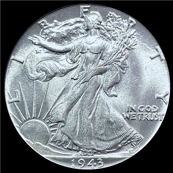 1943 Walking Liberty Half Dollar GEM BU