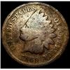 Image 1 : 1869 Indian Head Cent NICELY CIRCULATED