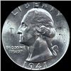 Image 1 : 1941-D Silver Washington Quarter GEM BU