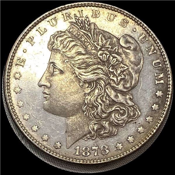 1878 8TF Silver Morgan Dollar CLOSELY UNC