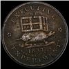 Image 1 : 1837 Hard Times Token - Executive Experiment LIGHTLY CIRCULATED