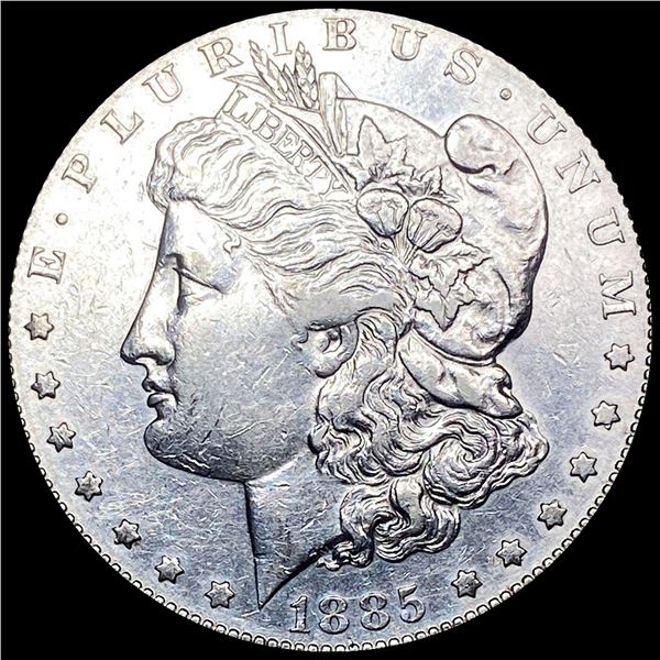 1885-S Silver Morgan Dollar CLOSELY UNCIRCULATED