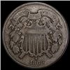 Image 1 : 1868 Two-Cent Piece NICELY CIRCULATED