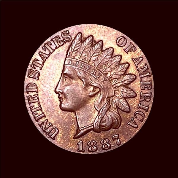 1887 Indian Head Cent CHOICE AU