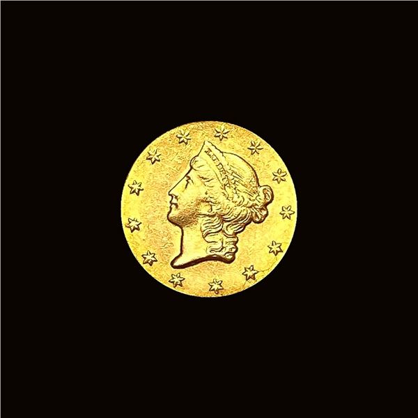 1851-C Gold $1 Liberty Head UNCIRCULATED