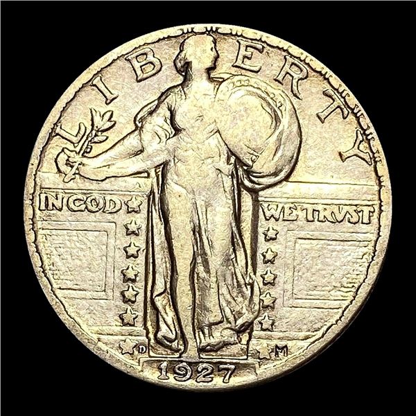 1927-D Silver Standing Liberty Quarter LIGHTLY CIRCULATED