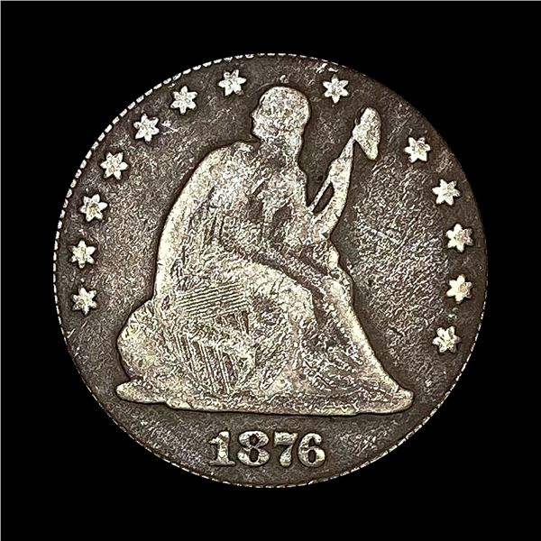1876 Seated Liberty Quarter LIGHTLY CIRCULATED