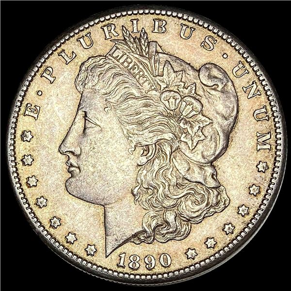 1890-S Silver Morgan Dollar CLOSELY UNCIRCULATED