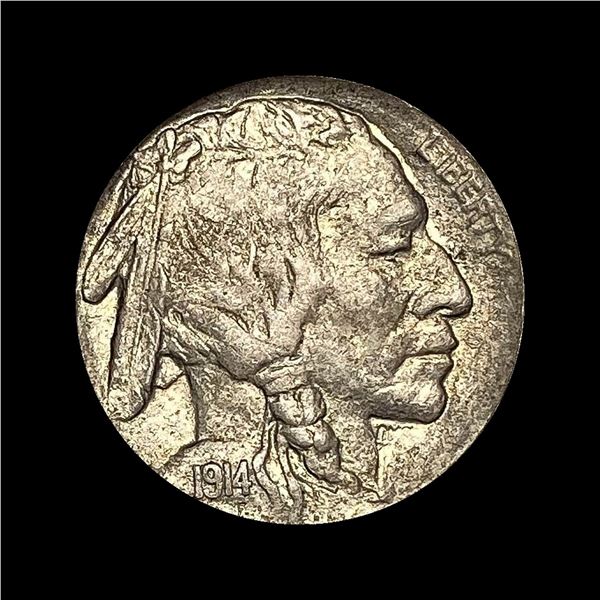 1914 Buffalo Nickel CHOICE AU