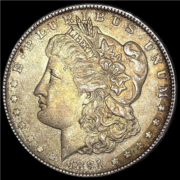 1891 Silver Morgan Dollar UNCIRCULATED