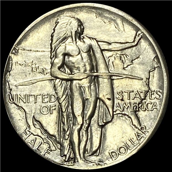 1926 Silver Oregon Trail Half Dollar UNCIRCULATED