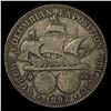 Image 2 : 1892 Silver Columbian Half Dollar ABOUT UNCIRCULATED