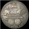 Image 2 : 1892 Silver Columbian Half Dollar ABOUT UNCIRCULATED
