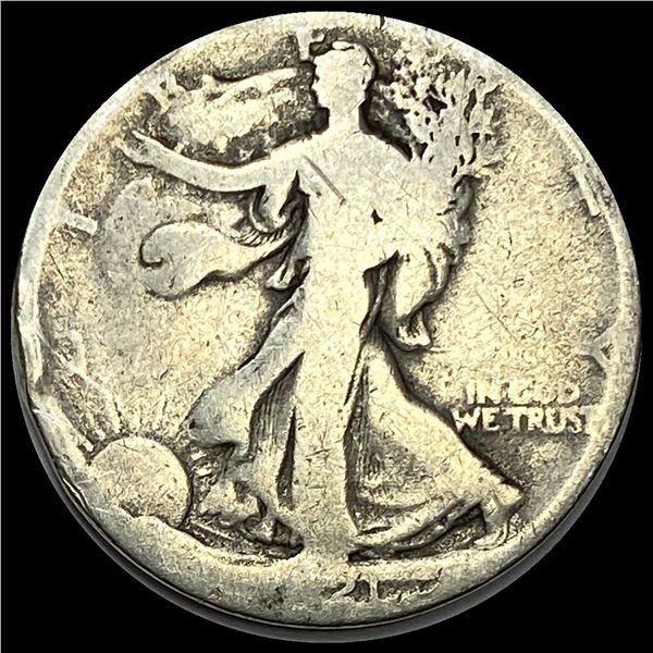 Walking Liberty Half Dollar 1917-S NICELY CIRCULATED
