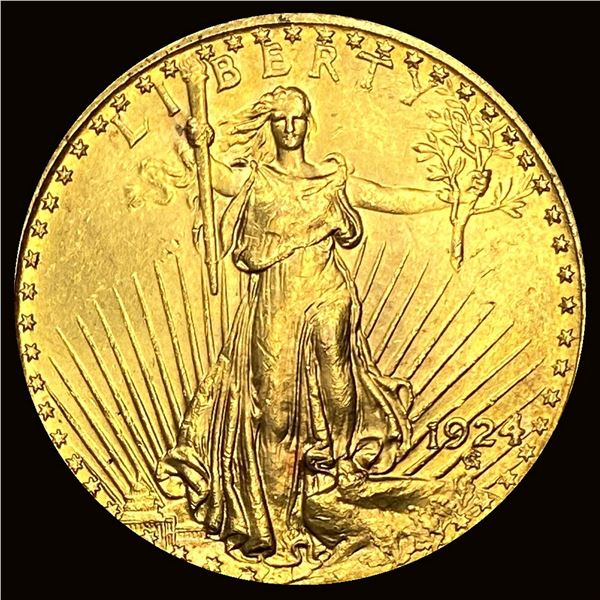1924 $20 Saint-Gaudens Double Eagle CHOICE BU