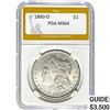 Image 1 : 1880-O Morgan Silver Dollar PGA MS64