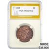 Image 1 : 1818 1C PGA RED MS65
