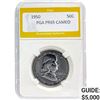 1950 Franklin Half Dollar PGA PR65 CAMEO PR65