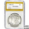 Image 1 : 1881-CC Morgan Dollar PGA MS65 MS65