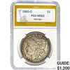 1888-O Hot Lips Morgan Dollar PGA MS62