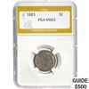1883 Shield Nickel PGA MS63 MS63