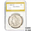 Image 1 : 1882-CC Morgan Dollar PGA MS65+ MS65+