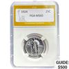 Image 1 : 1924 Standing Liberty Quarter PGA MS60 MS60