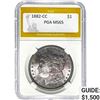 Image 1 : 1882-CC Morgan Dollar PGA MS65
