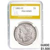 Image 1 : 1882-CC Morgan Dollar PGA MS65 MS65