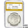 1879-S Rev 78 Morgan Dollar PGA MS62