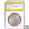 Image 1 : 1881-CC Morgan Dollar PGA MS66 MS66
