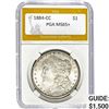 Image 1 : 1884-CC Morgan Dollar PGA MS65+ MS65+