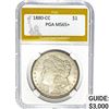 Image 1 : 1880-CC Morgan Dollar PGA MS65+ MS65+