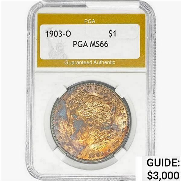 1903-O Morgan Silver Dollar PGA MS66