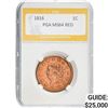 Image 1 : 1816 Large Cent PGA MS64 RED MS64