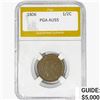 Image 1 : 1806 Draped Bust Half Cent PGA AU55