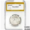 Image 1 : 1916-D Walking Liberty Half Dollar PGA MS64+