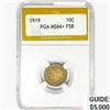 Image 1 : 1919 Mercury Silver Dime PGA MS66+ FSB