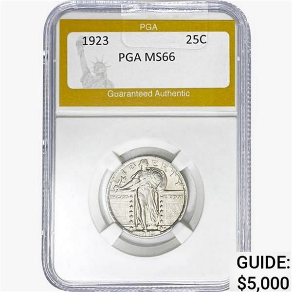 1923 Standing Liberty Quarter PGA MS66