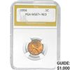 Image 1 : 1956 Wheat Cent PGA MS67+ RED