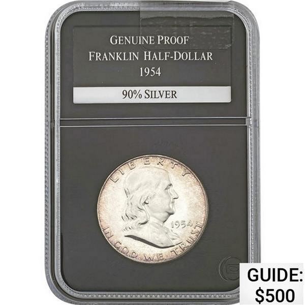 1954 Franklin Half Dollar Proof UNC