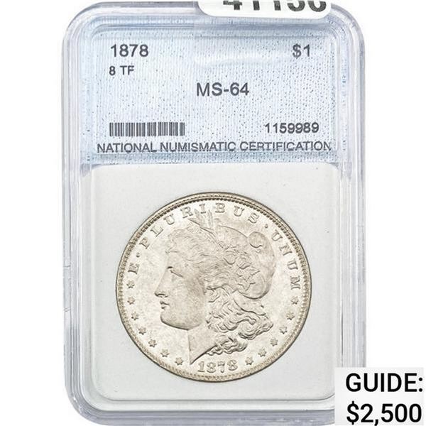 1878 Morgan Dollar NNC MS-64 MS64