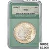 Image 1 : 1883-CC Morgan Dollar NTC MS66 MS66