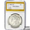 Image 1 : 1892-CC Morgan Dollar PGA MS64+