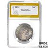 1892 Barber Half Dollar PGA MS64
