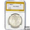 1889-S Morgan Dollar PGA MS63