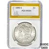 1890-S Morgan Dollar PGA MS64